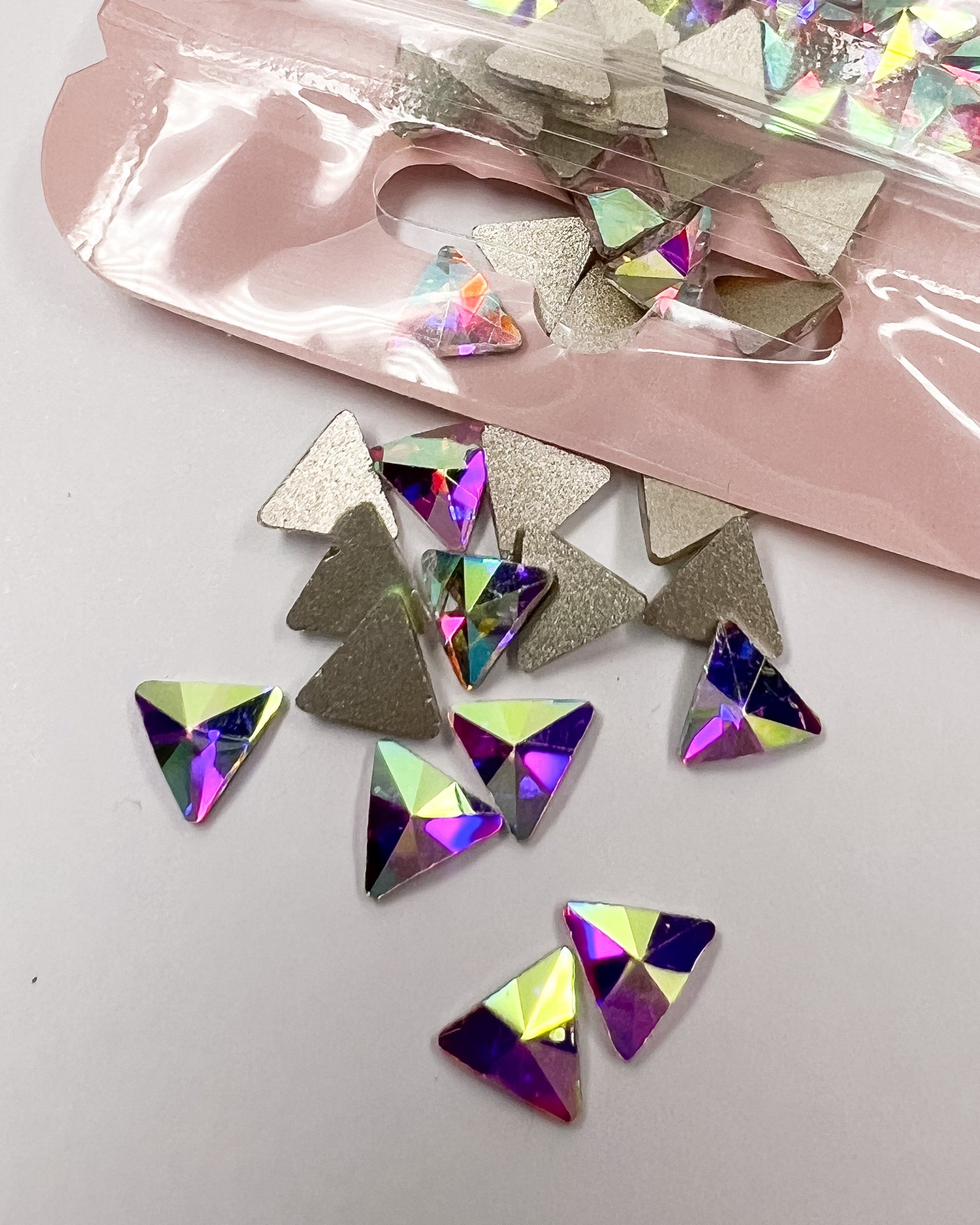Crystal AB Triangle Miniature – Gempire