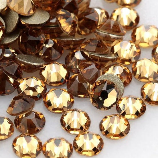 Topaz Crystal Rhinestones – Gempire